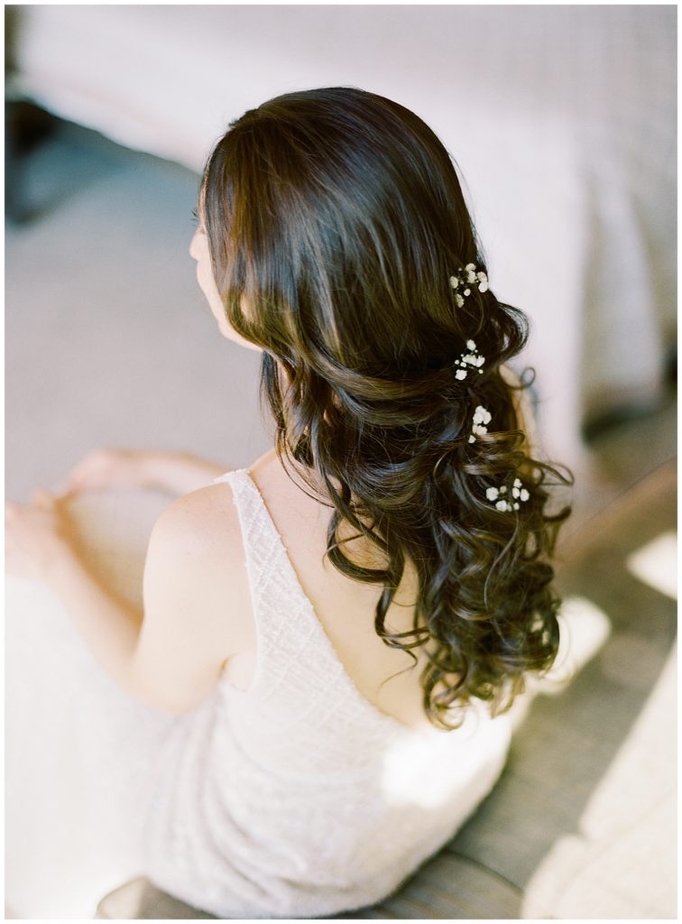 bridal hair by Kim Larson