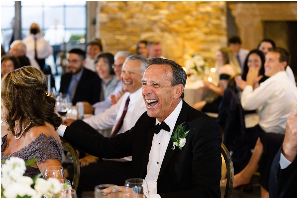 portrait of guests during reception by film photographer AGS Photo Art