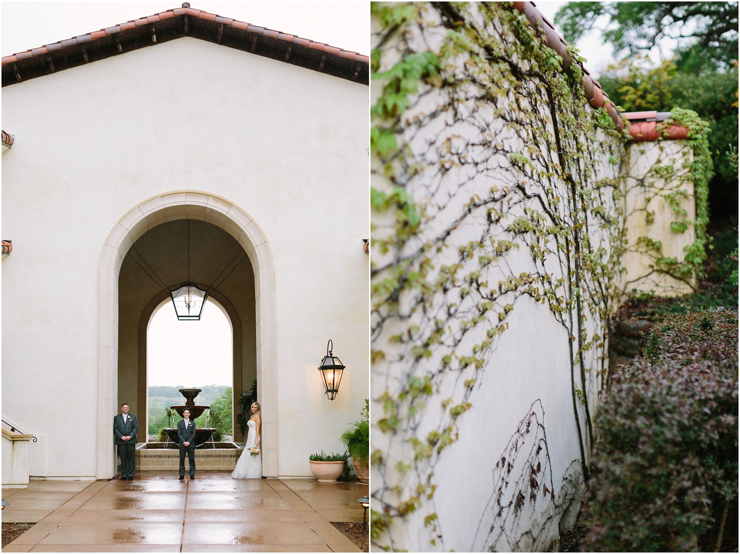 outdoor venue shots at country club wedding in california