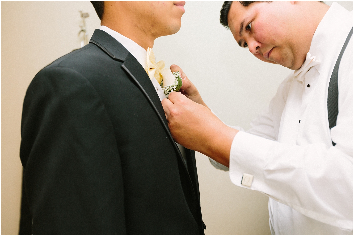 groom getting ready details