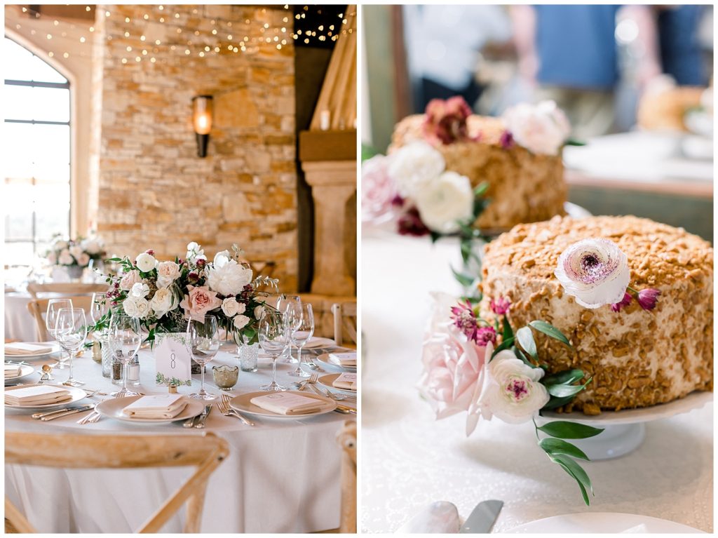 Stunning neutral wedding tables and cake from Yasukochi's Sweet Stop, San Francisco