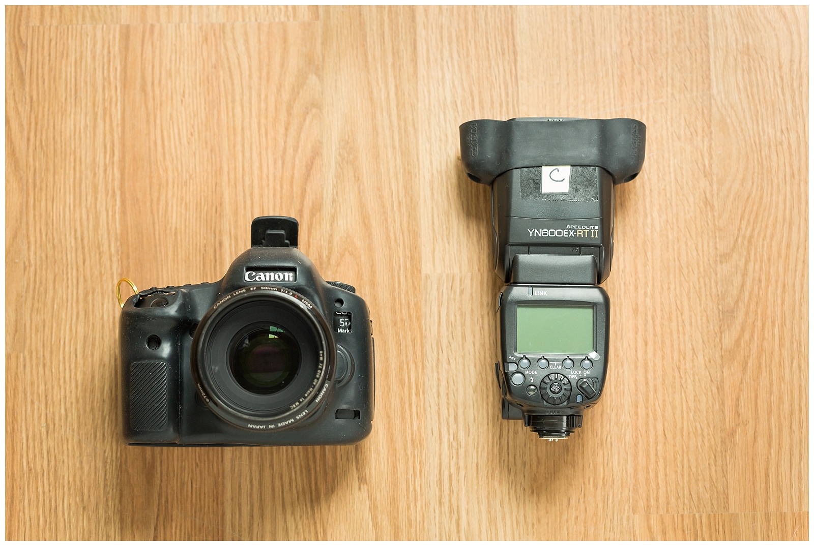 Canon professional camera and off camera flash set up by AGS Photo Art
