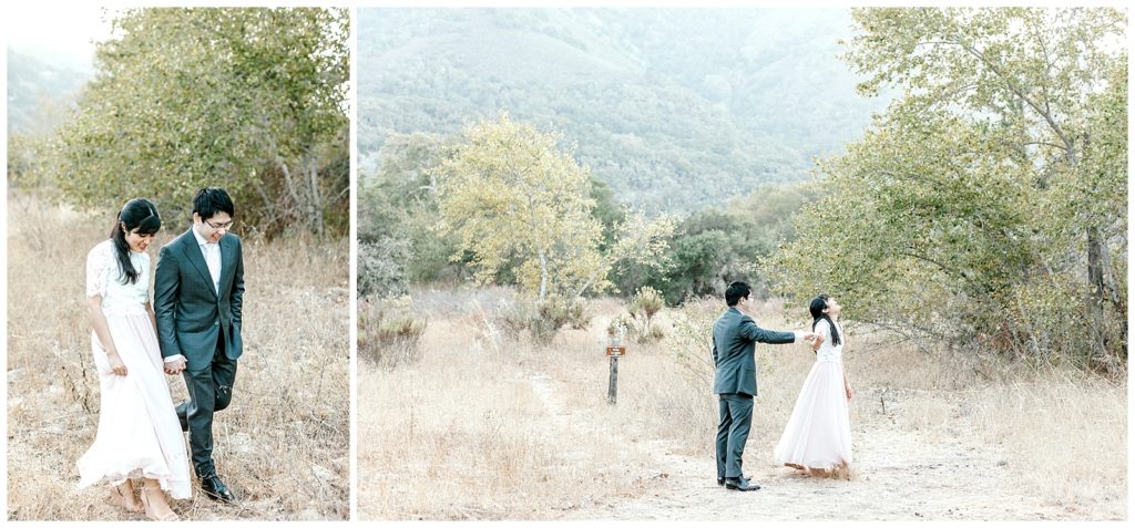 Carmel Valley engagement session at Garland Ranch