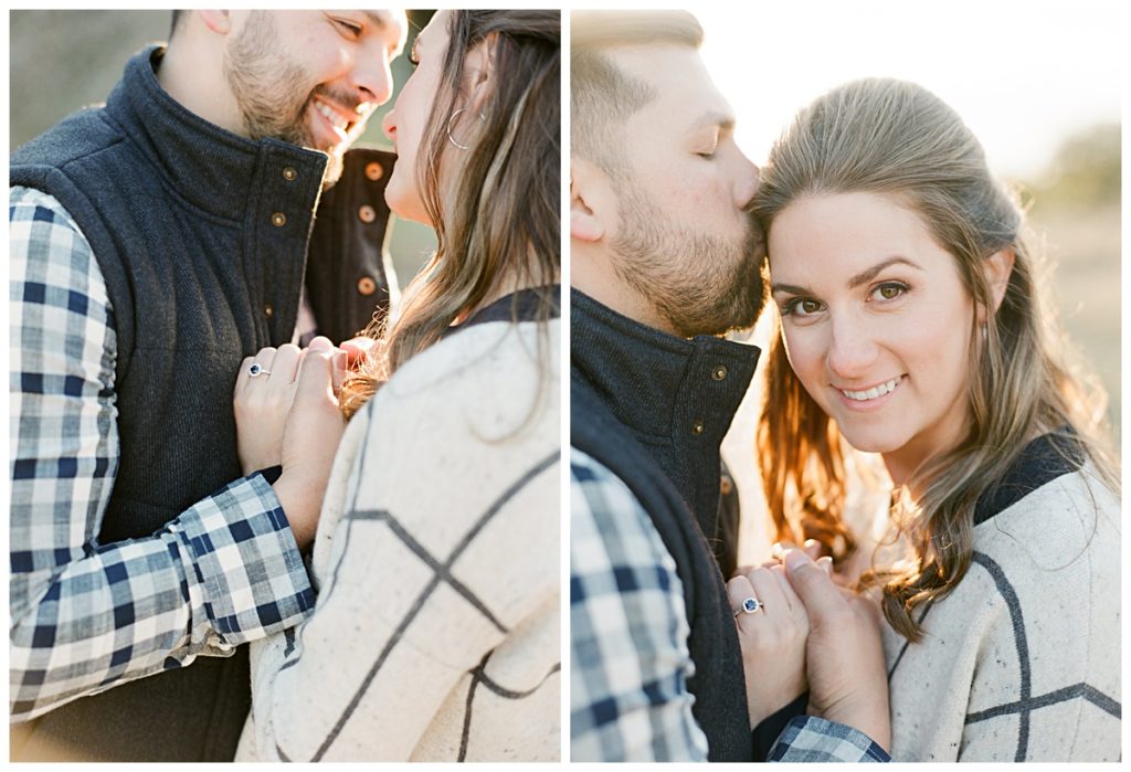 Cozy sunset engagement session in Austin, TX by AGS Photo Art