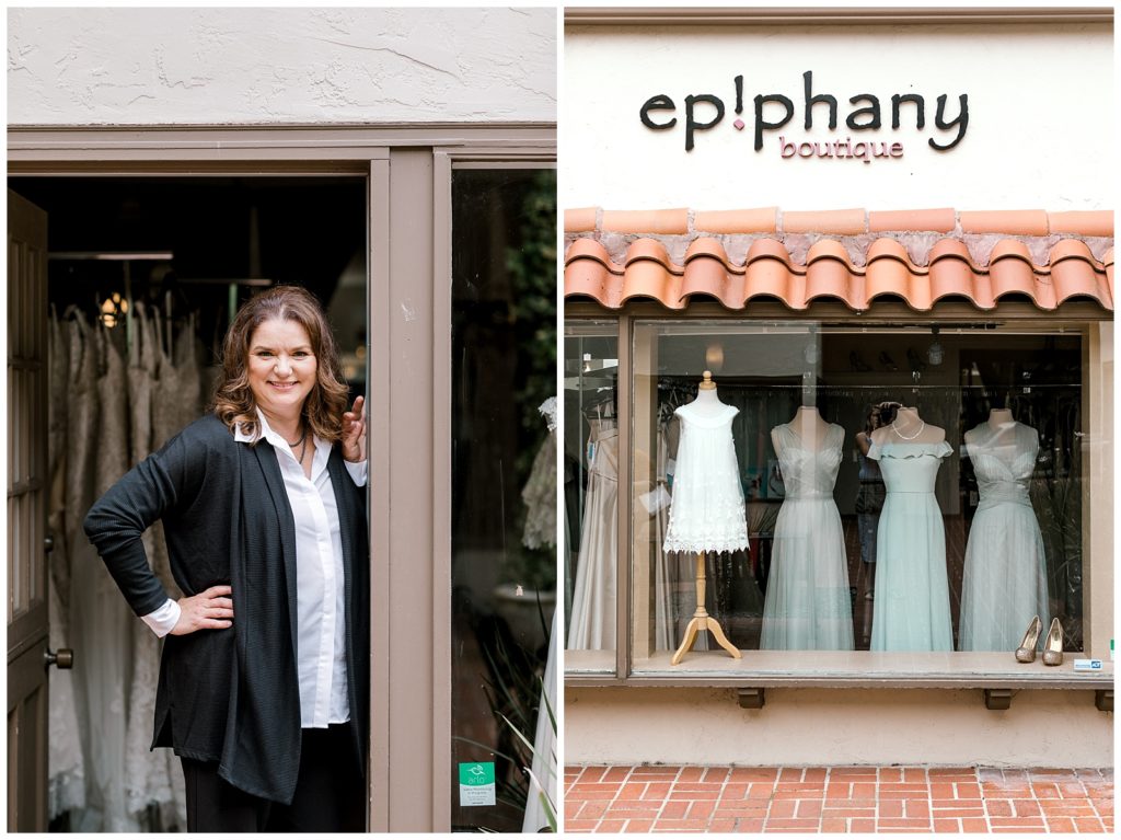 Entrance Epiphany Boutique brides