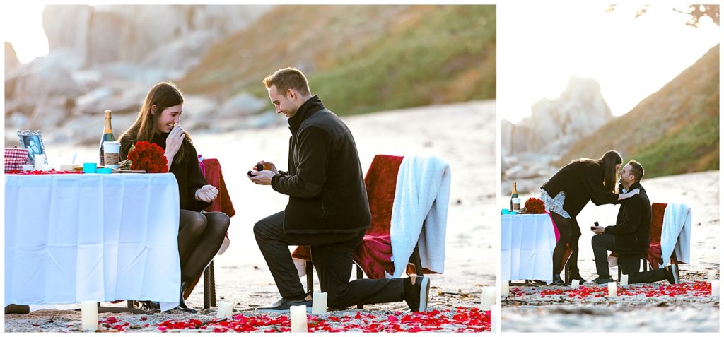 carmel-beach-rose-proposal-