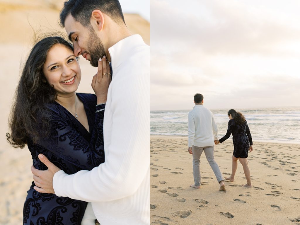 surprise proposal portraits in Monterey, CA by film photographer AGS Photo Art