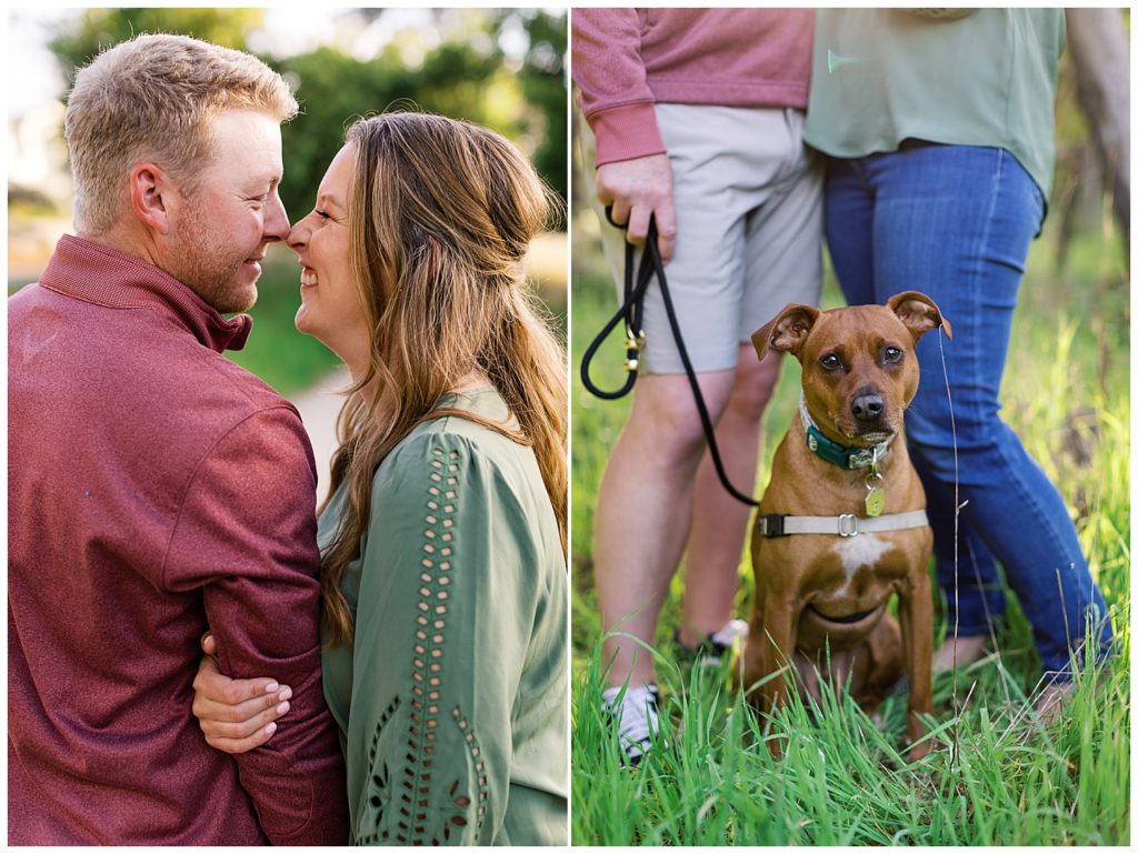 Kona The Puppy At The Pebble Beach Engagement by film photographer AGS Photo Art