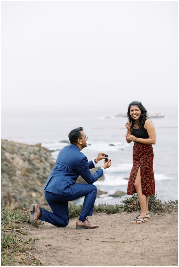 excited reaction to Big Sur surprise proposal