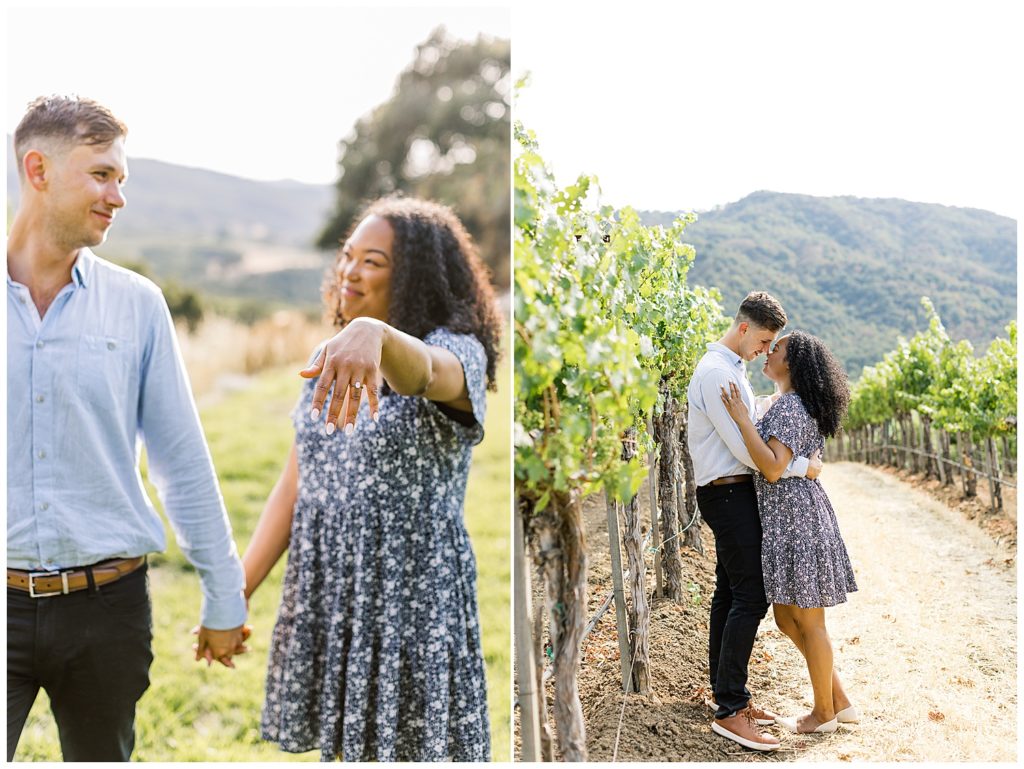 couple portraits in vineyards by film photographer AGS Photo Art