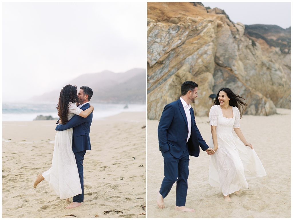 Big Sur wedding engagement by film photographer AGS Photo Art