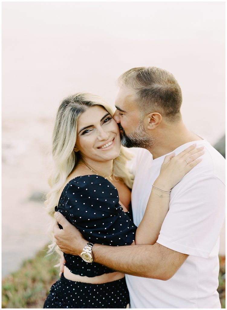 portrait of couple during their Big Sur Anniversary Session