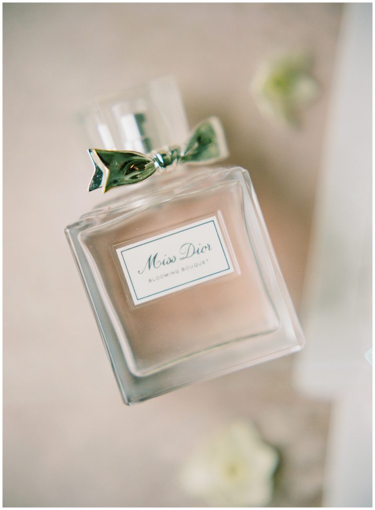 Monterey bride's Miss Dior perfume