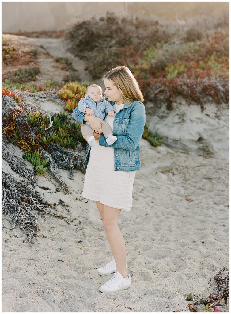 baby family photography at Carmel By The Sea