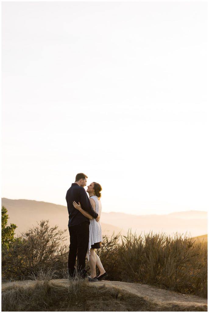 Engagement Photoshoot With Carmel Mountain Views