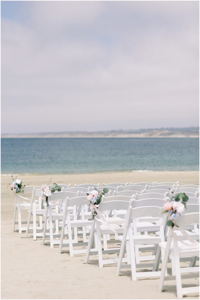 portrait of beach wedding venue  by film photographer AGS Photo Art 