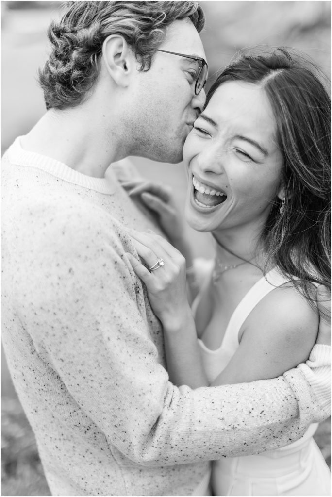 portrait of couple laughing by film photographer AGS Photo Art 