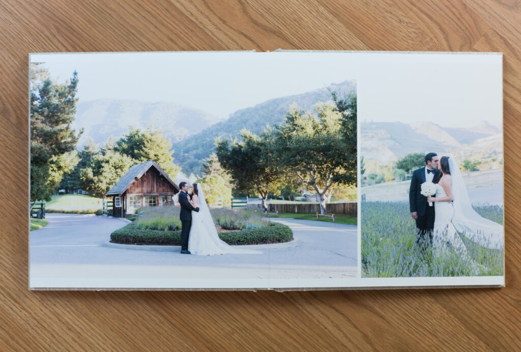 Beautiful wedding album prints