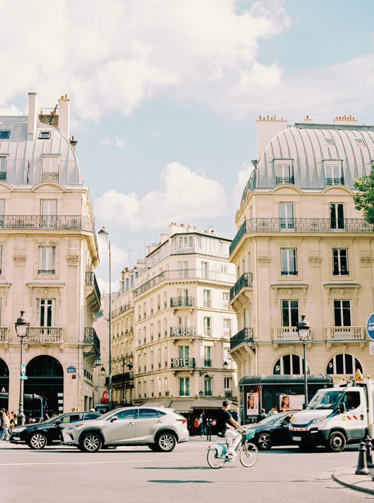 Streets of Paris, France