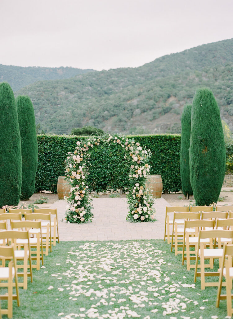 Bernardus Lodge and Spa Wedding Venue in Carmel Valley, California shot by AGS Photo Art