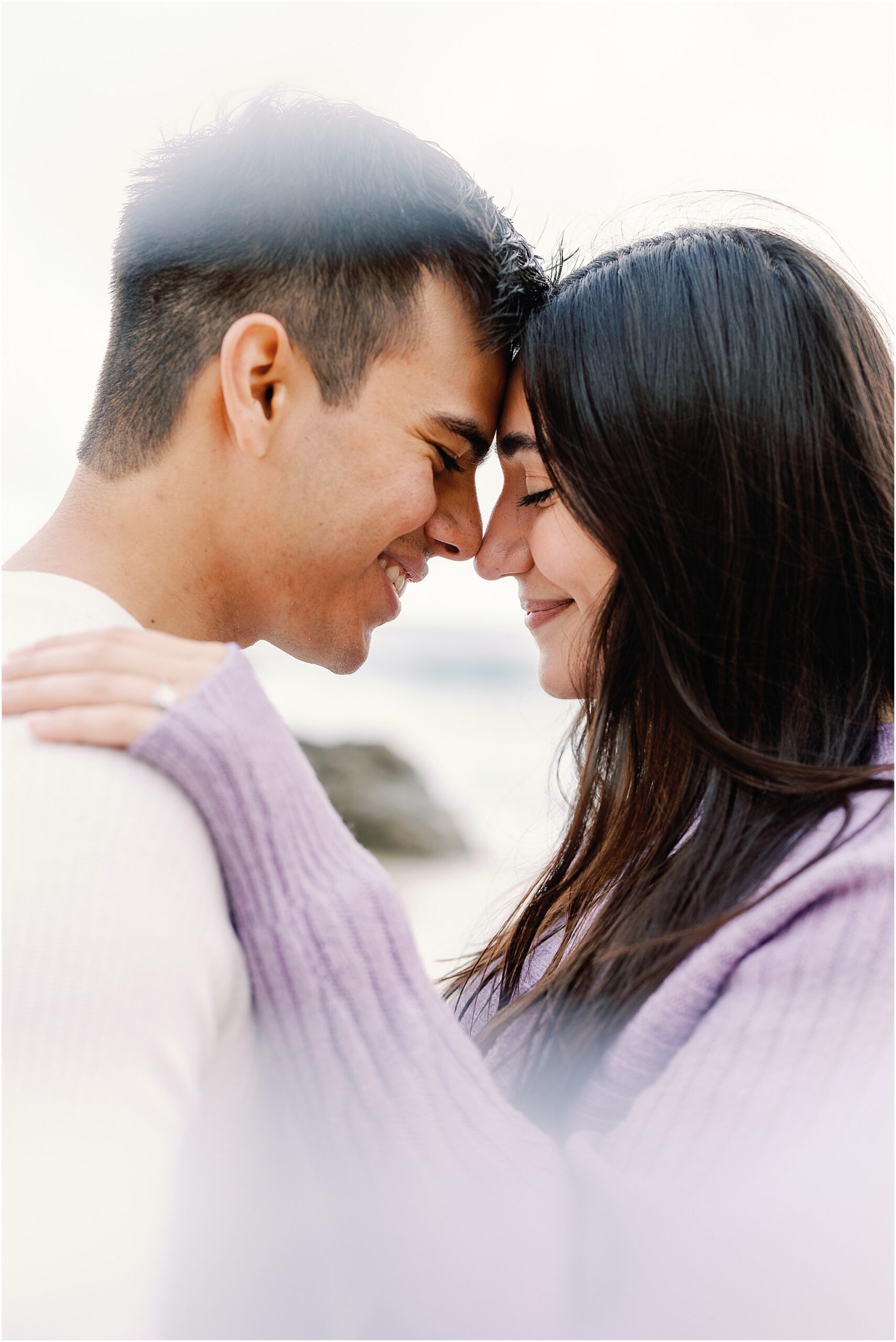 Authentic and candid Big Sur proposal photography.