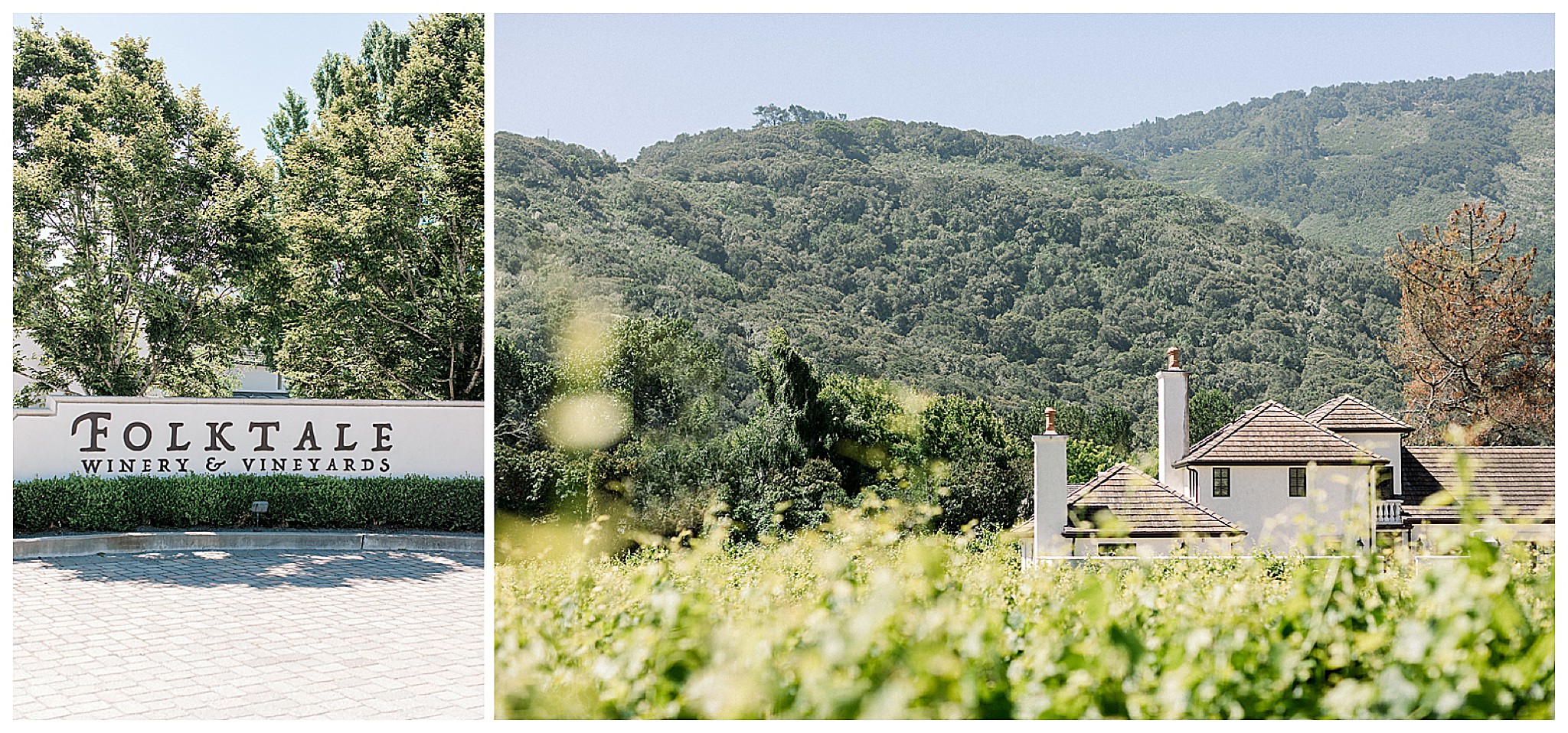Folktale Winery and vineyards in Carmel Valley